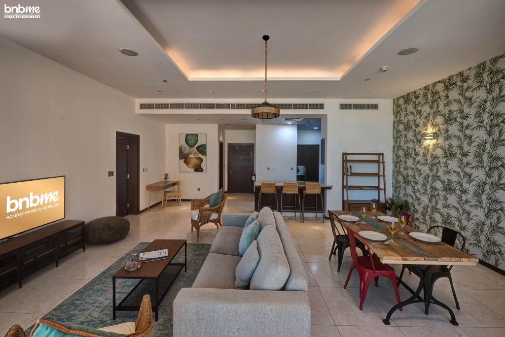Дубай: Апартаменты bnbmehomes | Pvt Beach, Infinity Pool @ Andaaz-204