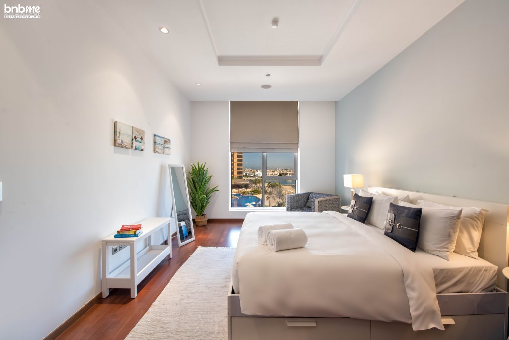 Дубай: Апартаменты bnbmehomes | Pvt Beach, Infinity Pool @ Andaaz-204