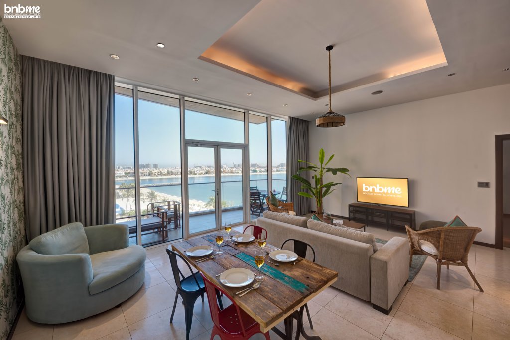 Дубай: Апартаменты bnbmehomes | Pvt Beach, Infinity Pool @ Andaaz-204