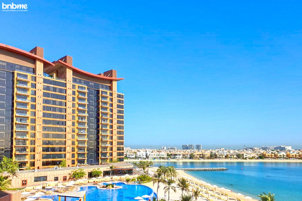 Дубай: Апартаменты bnbmehomes | PVT BBQ Patio @ Luxury Andaaz Resort-G05