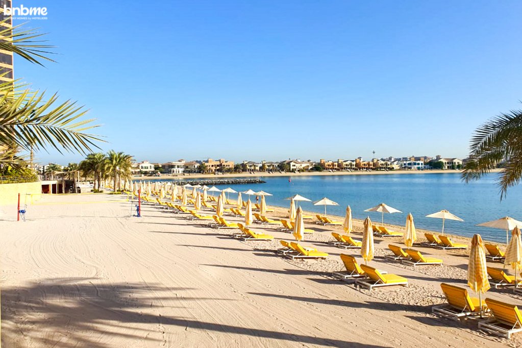 Дубай: Апартаменты bnbmehomes | PVT BBQ Patio @ Luxury Andaaz Resort-G05