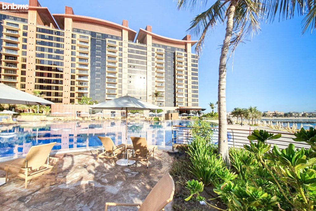 Дубай: Апартаменты bnbmehomes | PVT BBQ Patio @ Luxury Andaaz Resort-G05