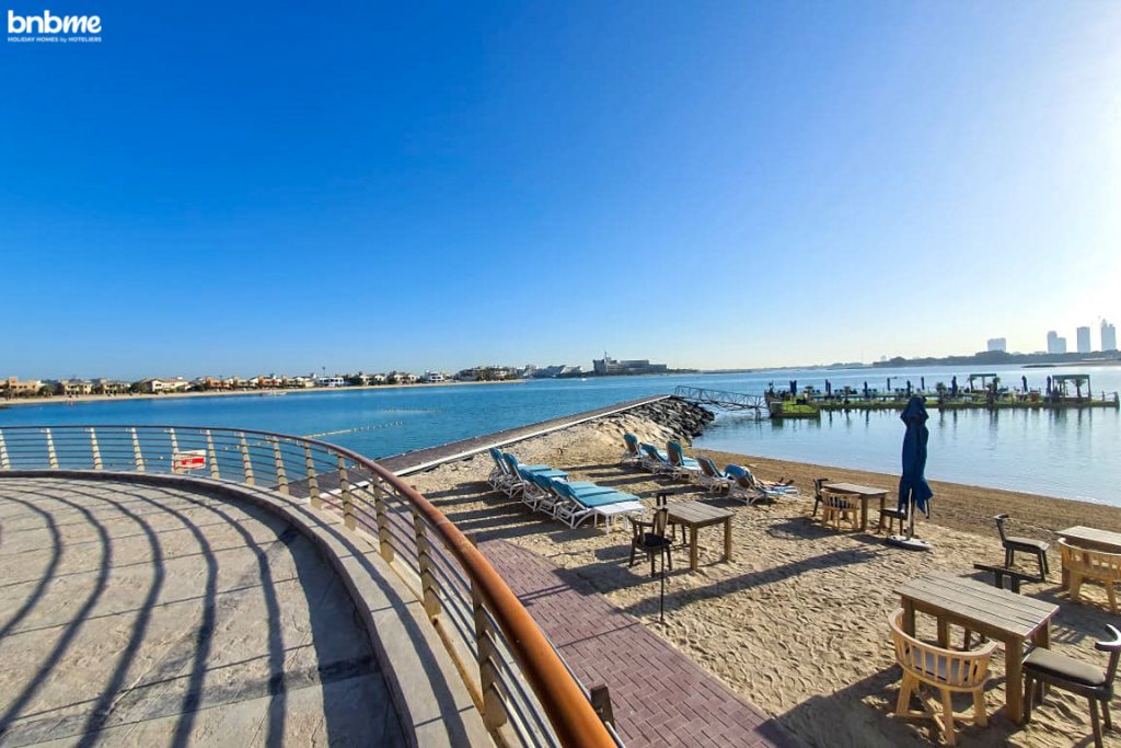 Дубай: Апартаменты bnbmehomes | PVT BBQ Patio @ Luxury Andaaz Resort-G05