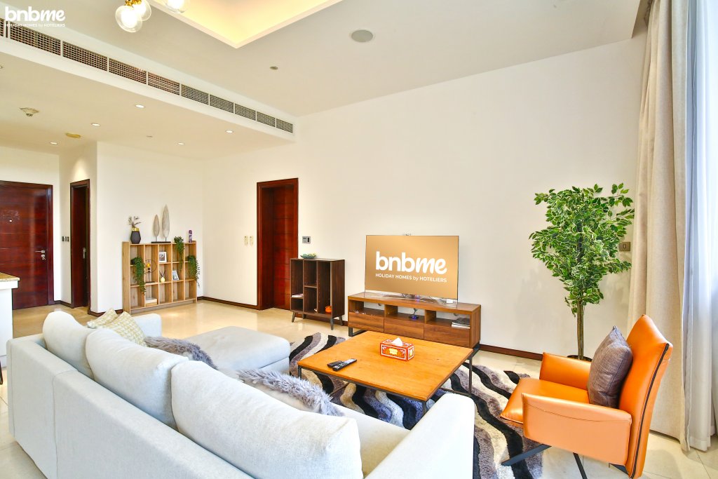 Дубай: Апартаменты bnbmehomes | PVT BBQ Patio @ Luxury Andaaz Resort-G05