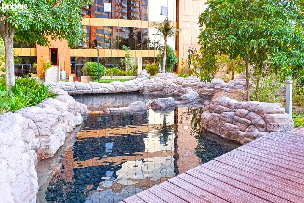 Дубай: Апартаменты bnbmehomes | PVT BBQ Patio @ Luxury Andaaz Resort-G05