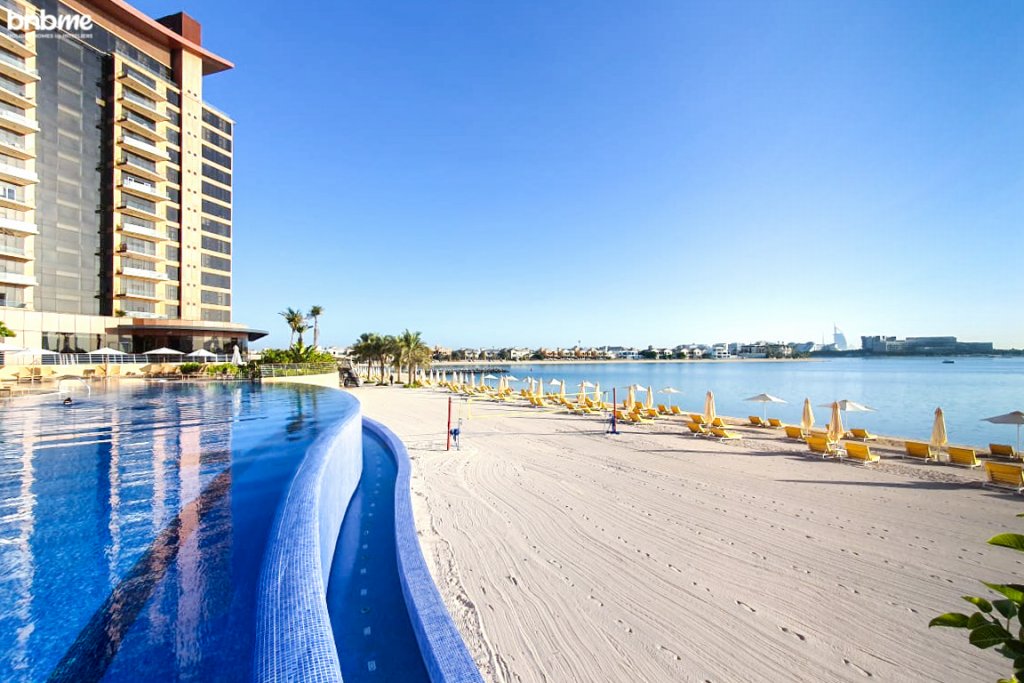 Дубай: Апартаменты bnbmehomes | PVT BBQ Patio @ Luxury Andaaz Resort-G05
