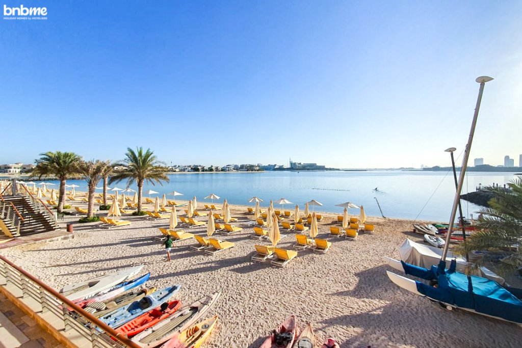 Дубай: Апартаменты bnbmehomes | PVT BBQ Patio @ Luxury Andaaz Resort-G05