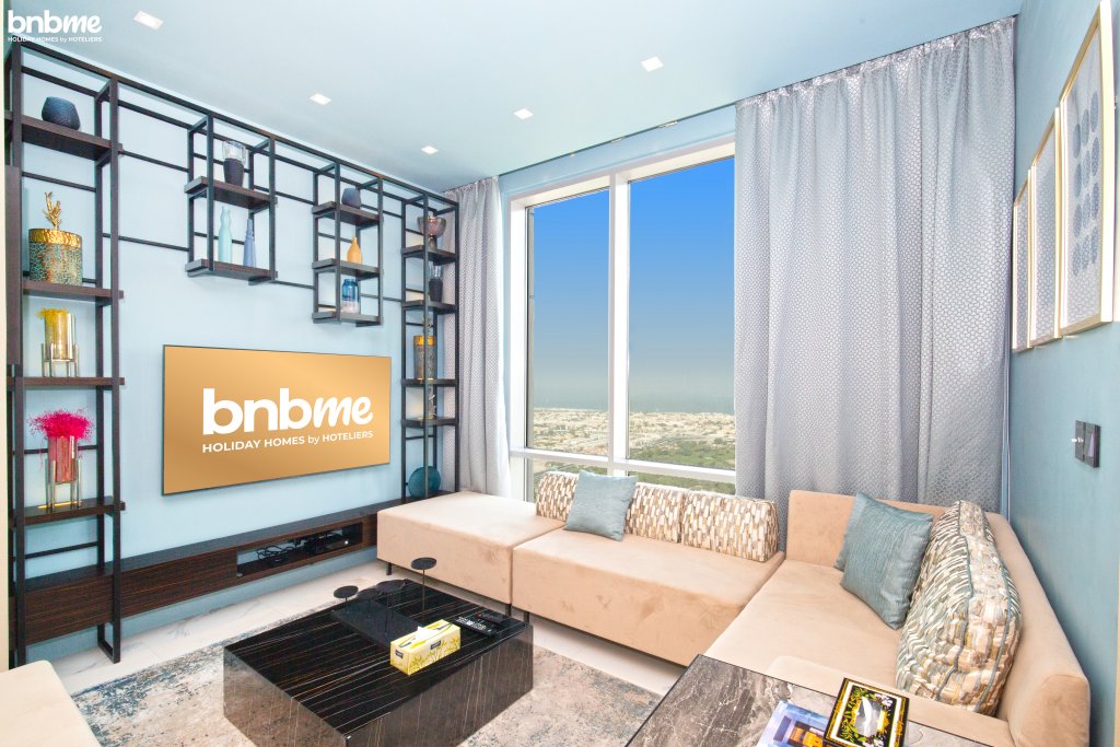 Дубай: Апартаменты bnbmehomes | High-floor Skyscraper | Sea View-4801