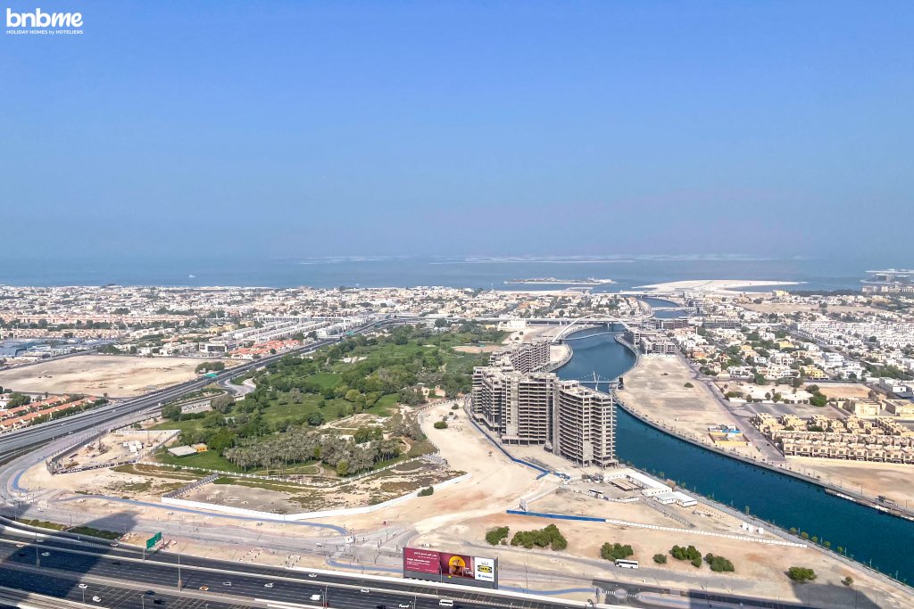 Дубай: Апартаменты bnbmehomes | High-floor Skyscraper | Sea View-4801