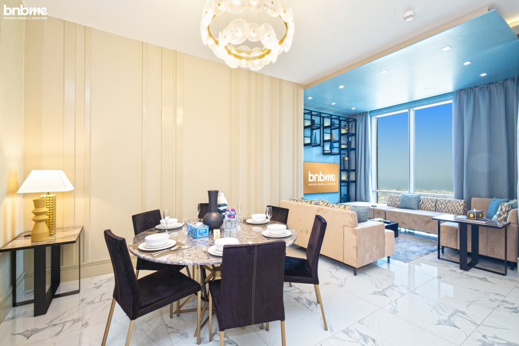 Дубай: Апартаменты bnbmehomes | High-floor Skyscraper | Sea View-4801