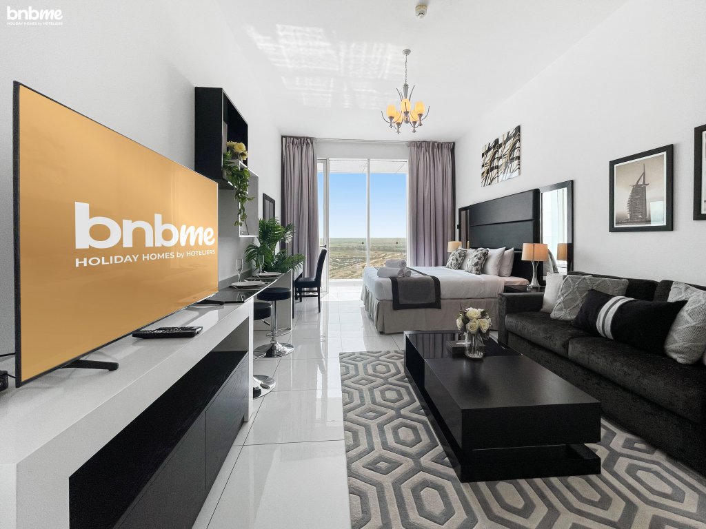 Дубай: Апартаменты bnbmehomes | Elegant Studio | Golf Course View-1916
