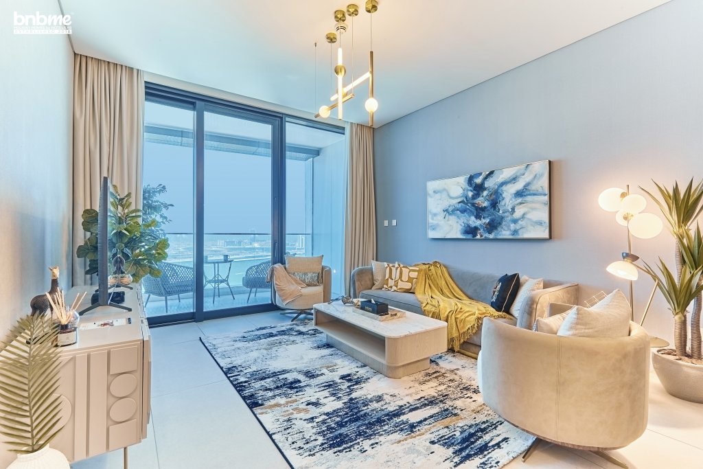 Дубай: Апартаменты bnbmehomes | Rare full sea view @Address Residence-3601