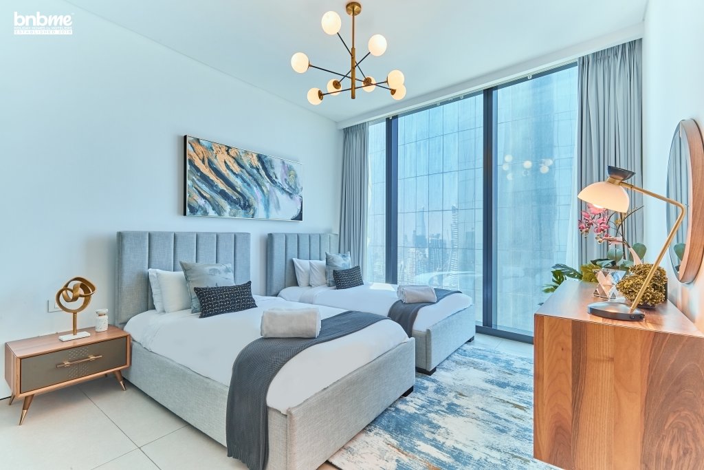 Дубай: Апартаменты bnbmehomes | Rare full sea view @Address Residence-3601