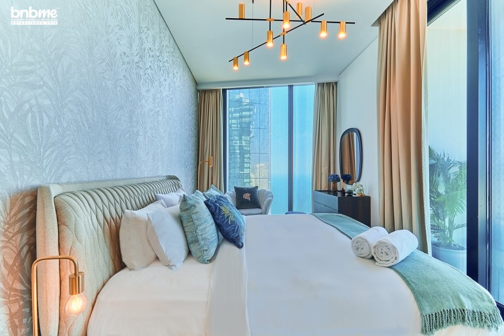 Дубай: Апартаменты bnbmehomes | Rare full sea view @Address Residence-3601