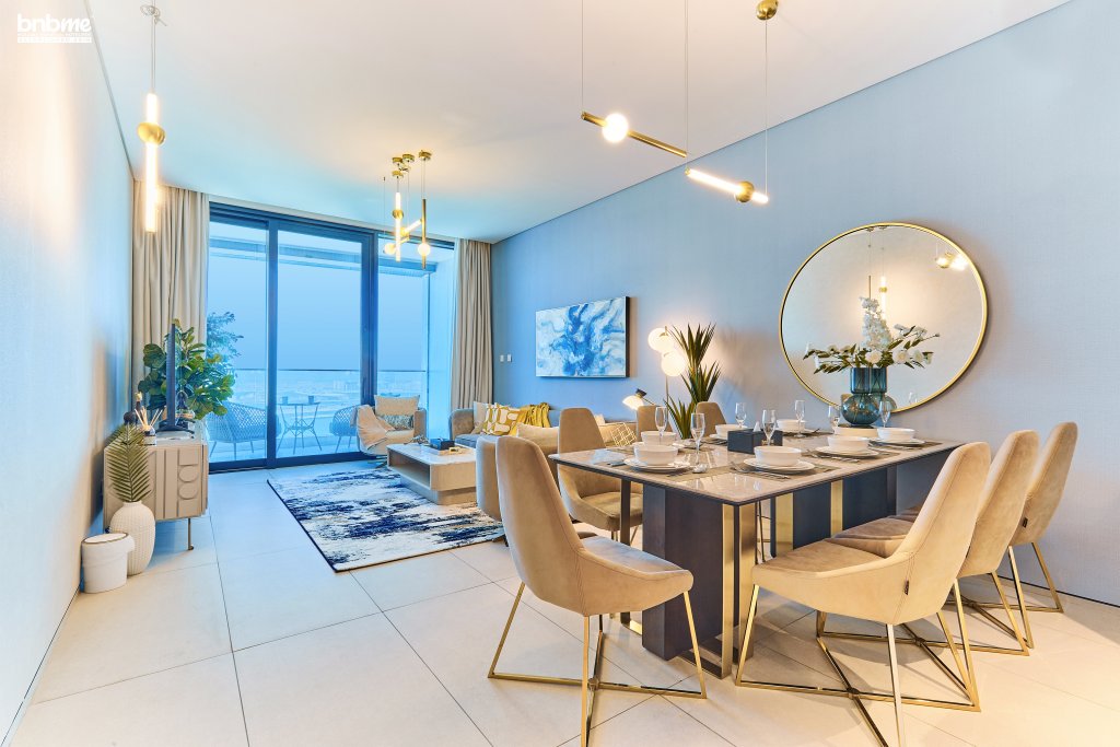 Дубай: Апартаменты bnbmehomes | Rare full sea view @Address Residence-3601