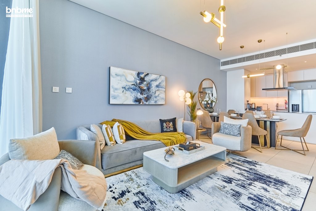 Дубай: Апартаменты bnbmehomes | Rare full sea view @Address Residence-3601