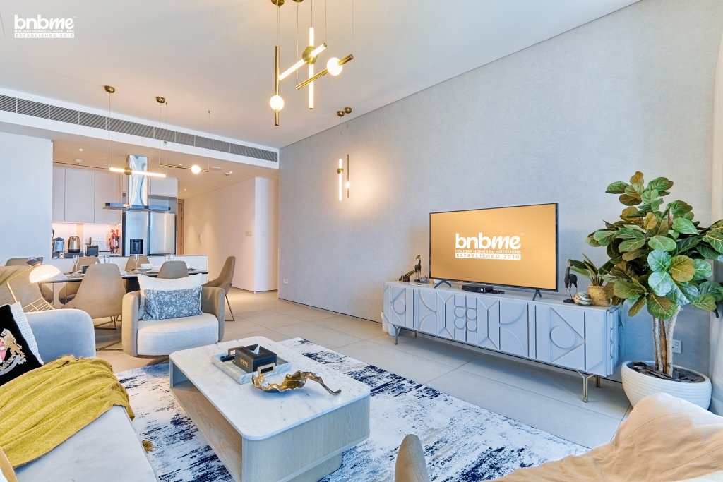 Дубай: Апартаменты bnbmehomes | Rare full sea view @Address Residence-3601