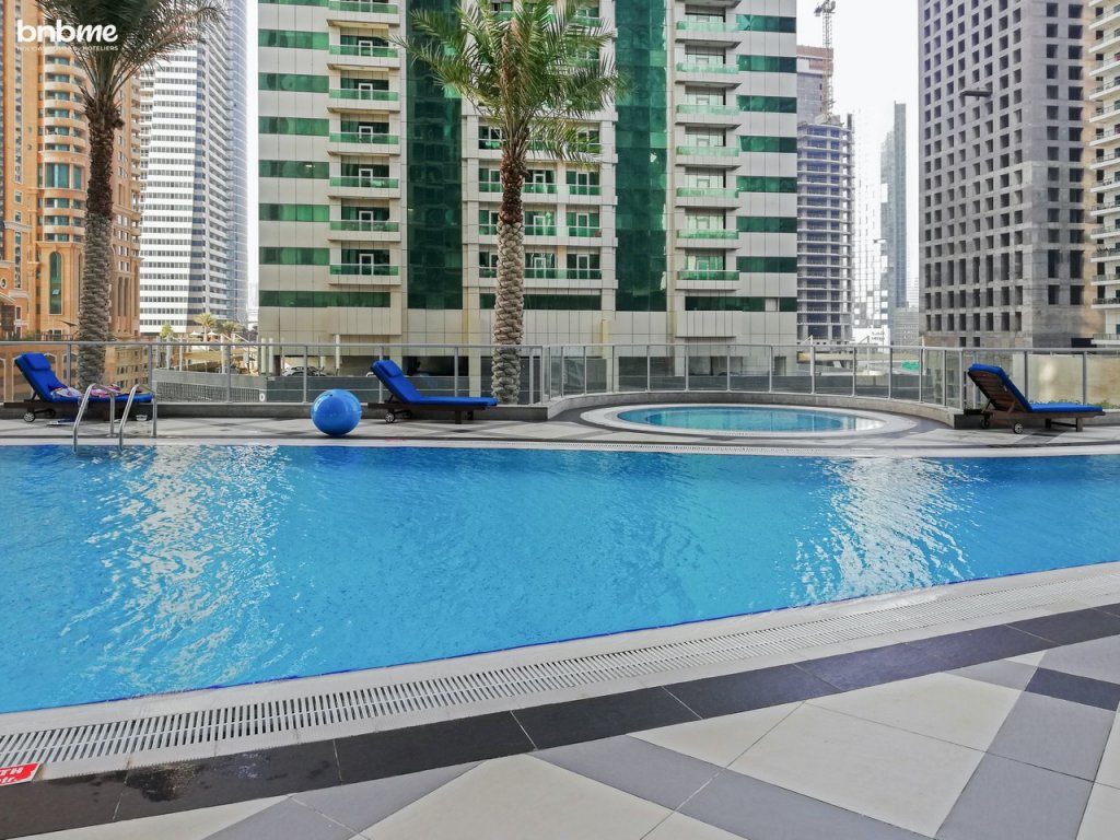 Дубай: Апартаменты bnbmehomes | Lux Sky Scraper in the Heart f Marina-2201