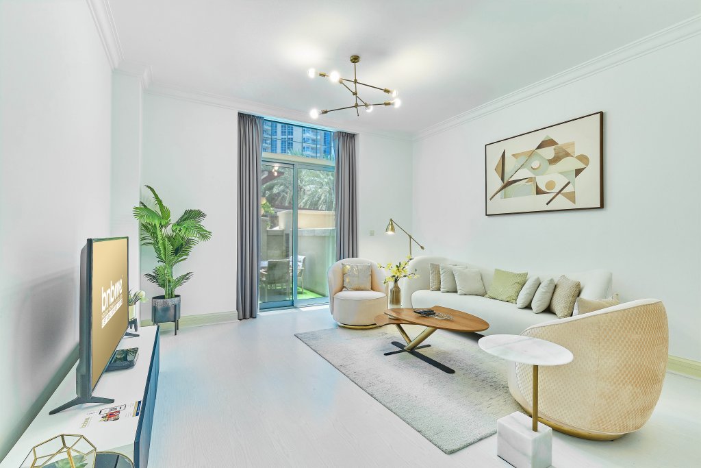 Дубай: Апартаменты bnbmehomes | Marvellous Marina Gem nr Ain Dubai - G05