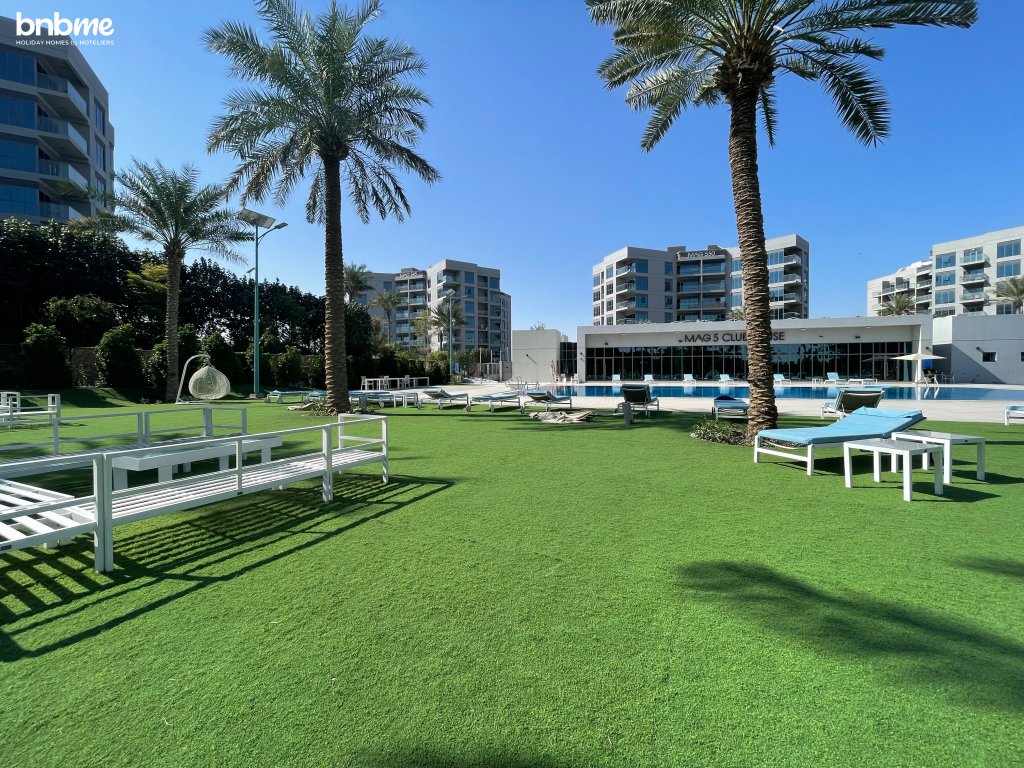 Дубай: Апартаменты bnbmehomes | Deluxe 1BR | 5 mins to Expo-306