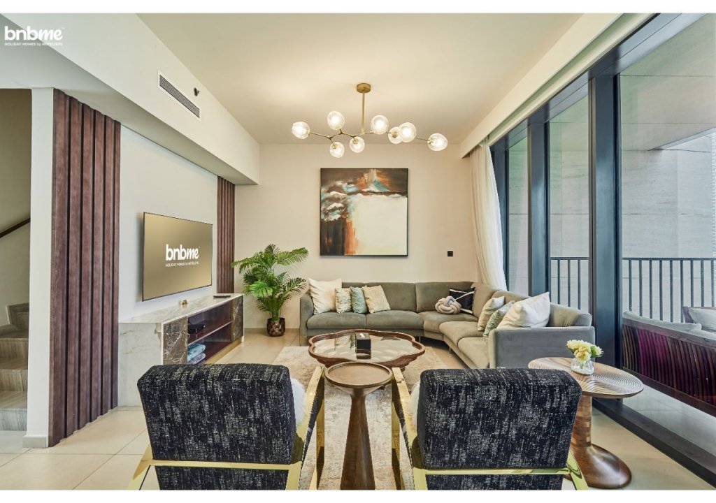 Дубай: Апартаменты Duplex w/ large outdoors patio on Pool level@BurjK-209