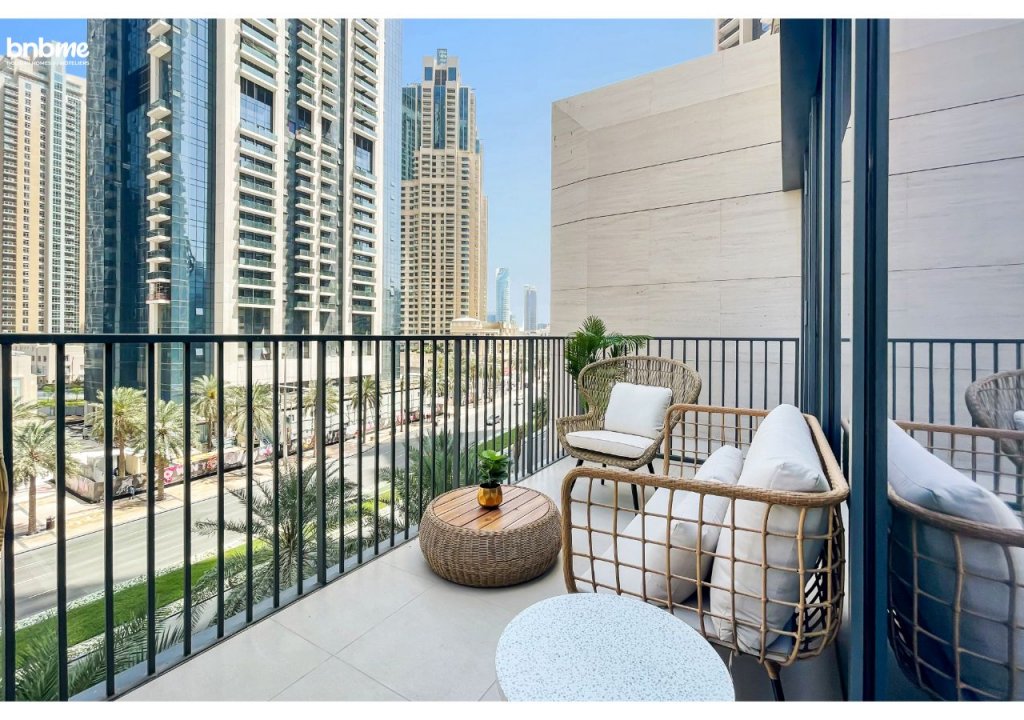 Дубай: Апартаменты Duplex w/ large outdoors patio on Pool level@BurjK-209