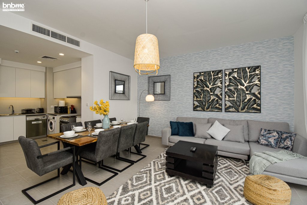 Дубай: Апартаменты bnbmehomes | Elegant 3 BR | Dubai South-G04