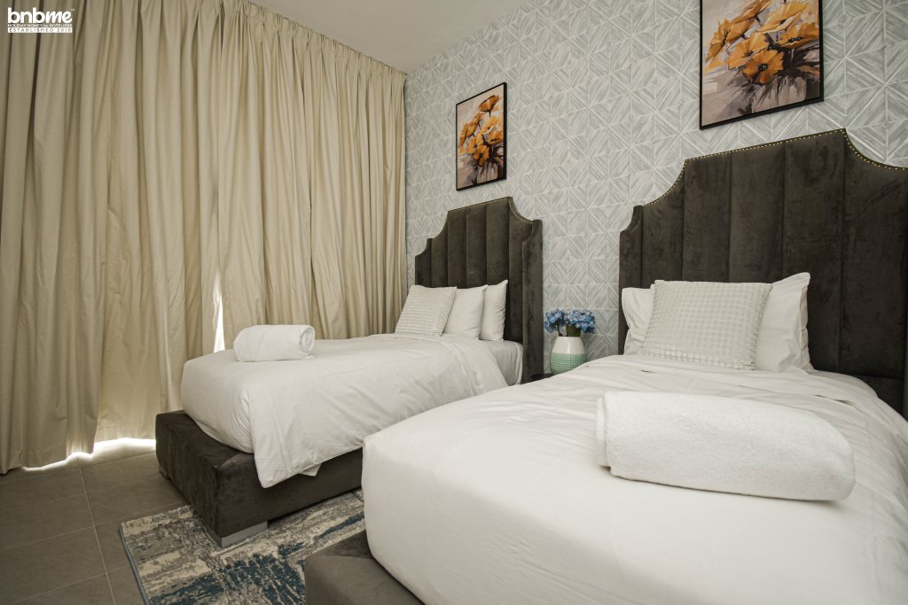 Дубай: Апартаменты bnbmehomes | Elegant 3 BR | Dubai South-G04