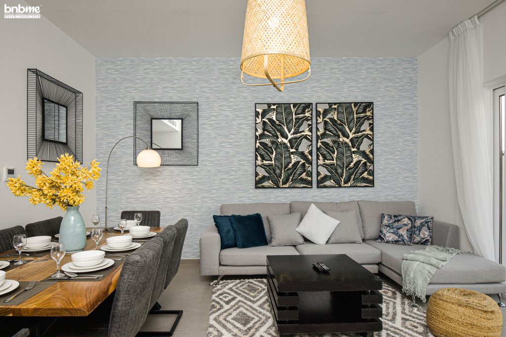 Дубай: Апартаменты bnbmehomes | Elegant 3 BR | Dubai South-G04