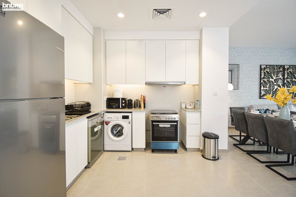 Дубай: Апартаменты bnbmehomes | Elegant 3 BR | Dubai South-G04