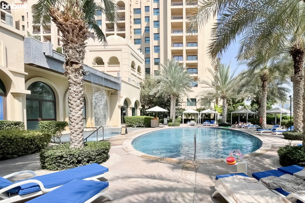 Дубай: Апартаменты bnbmehomes |Beach&Pool | Fairmont Residences-3605