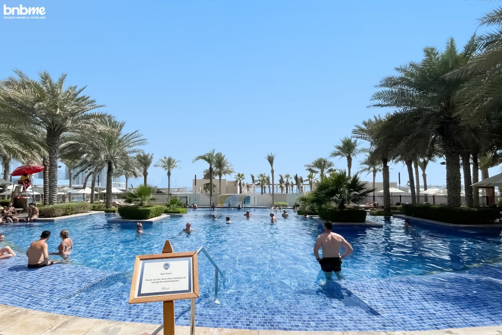 Дубай: Апартаменты bnbmehomes |Beach&Pool | Fairmont Residences-3605