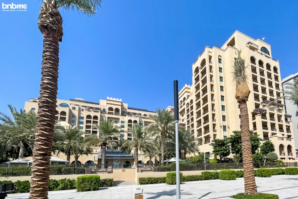 Дубай: Апартаменты bnbmehomes |Beach&Pool | Fairmont Residences-3605