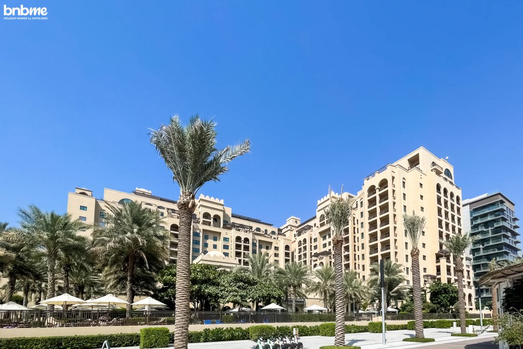 Дубай: Апартаменты bnbmehomes |Beach&Pool | Fairmont Residences-3605