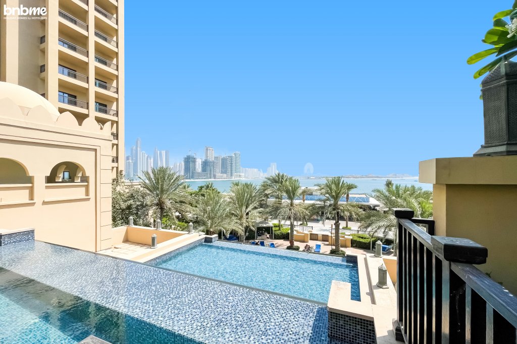 Дубай: Апартаменты bnbmehomes |Beach&Pool | Fairmont Residences-3605