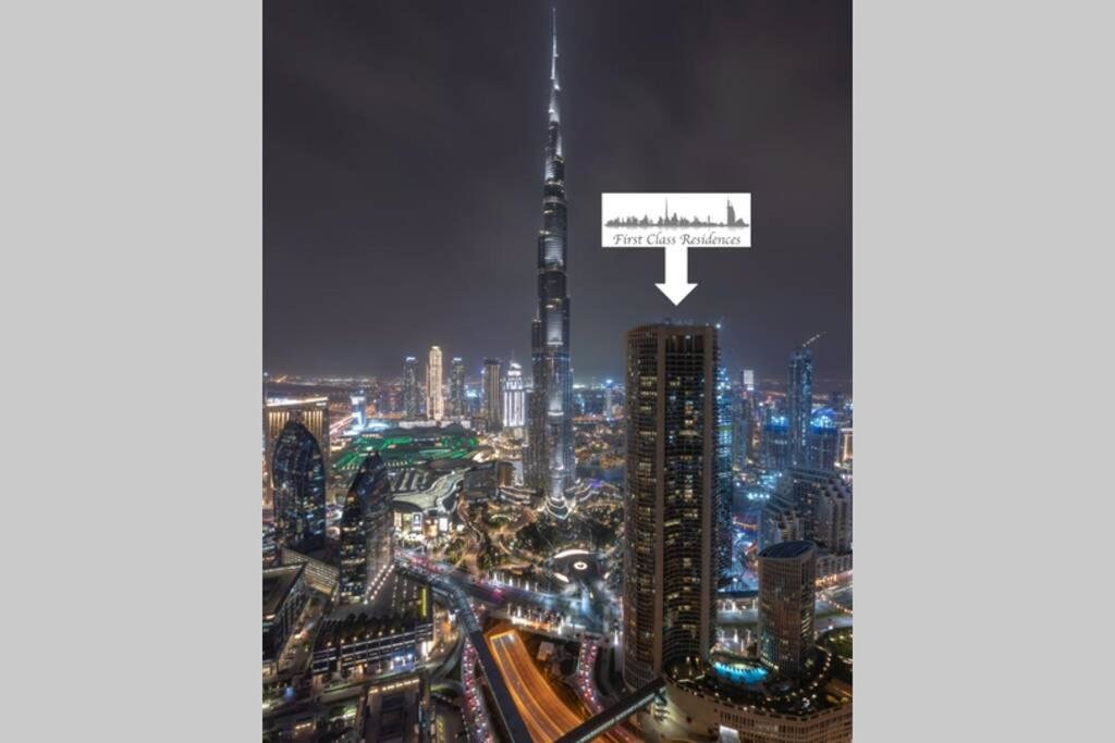 Дубай: First Class 1br with Dubai Skyline View