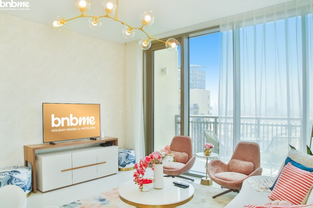 Дубай: Апартаменты bnbmehomes | Lavish Living Along the Dubai Creek-3303