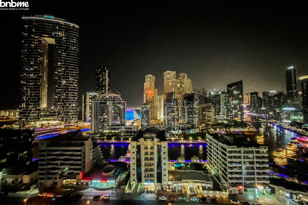 Дубай: Апартаменты bnbmehomes | Beautiful lake view studio nr Marina-1504