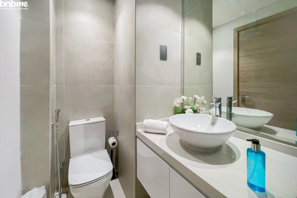 Дубай: Апартаменты bnbmehomes | Beautiful lake view studio nr Marina-1504
