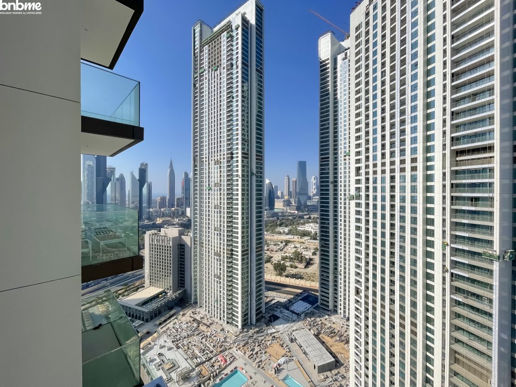 Дубай: Апартаменты bnbmehomes | BurjK and Fountains light up view-3109