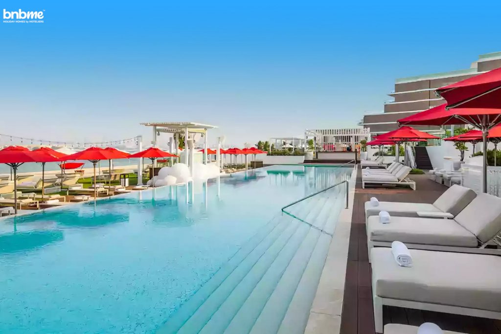 Дубай: Апартаменты bnbmehomes | Lux Beachfront Getaway on Palm-20412