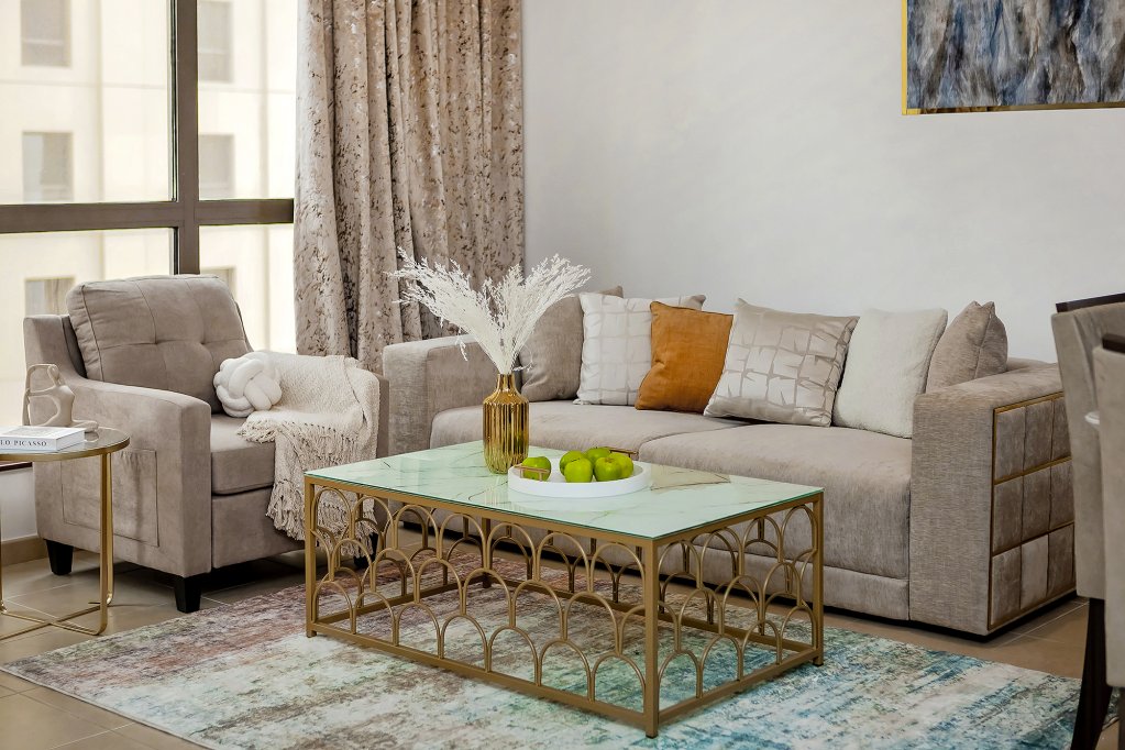 Дубай: Апартаменты Welcome Home in Amwaj 4