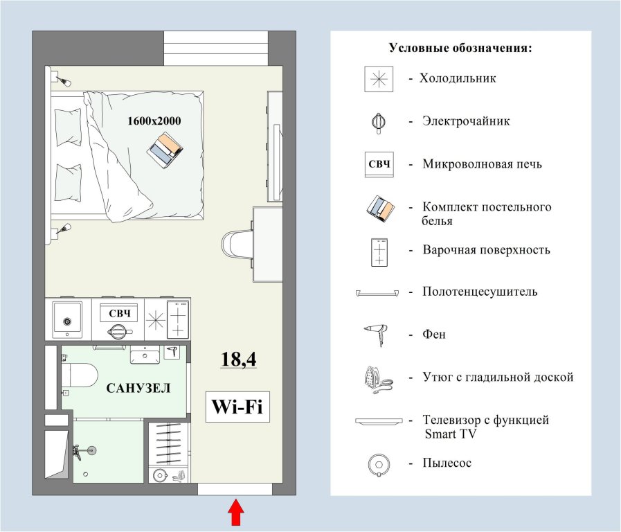 Санкт-Петербург: Апартаменты на улице Матроса Железняка 2
