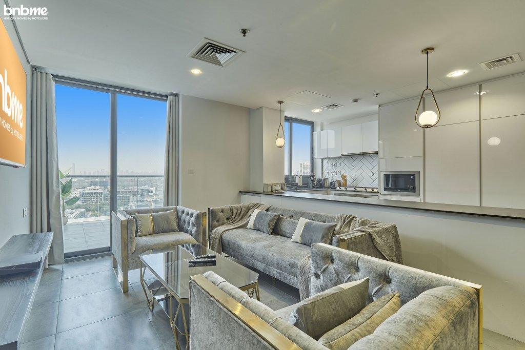 Дубай: Апартаменты bnbmehomes | Huge Apt in JVC w/ Big Balcony-1002