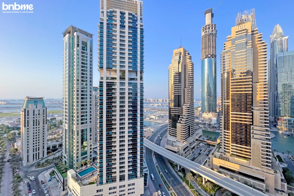 Дубай: Апартаменты Luxury Penthouse with Marina and Sea Views|bnbme-2301