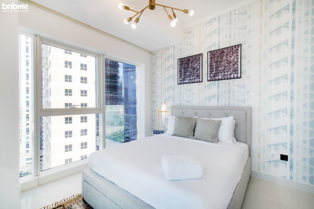 Дубай: Апартаменты Charming 2BR in Marina with Sea View by bnbme-1901