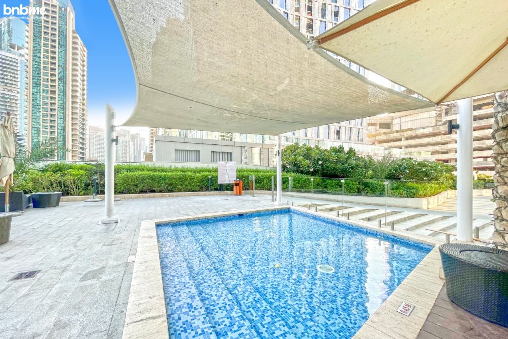 Дубай: Апартаменты Charming 2BR in Marina with Sea View by bnbme-1901