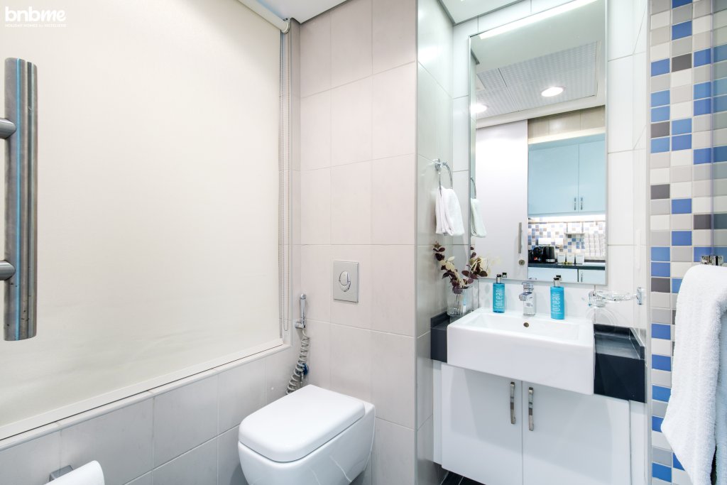 Дубай: Апартаменты bnbmehomes | Studio in Palm near Mall | Sea View-205