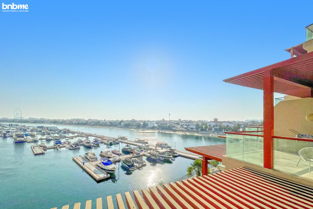 Дубай: Апартаменты bnbmehomes | Studio in Palm near Mall | Sea View-205