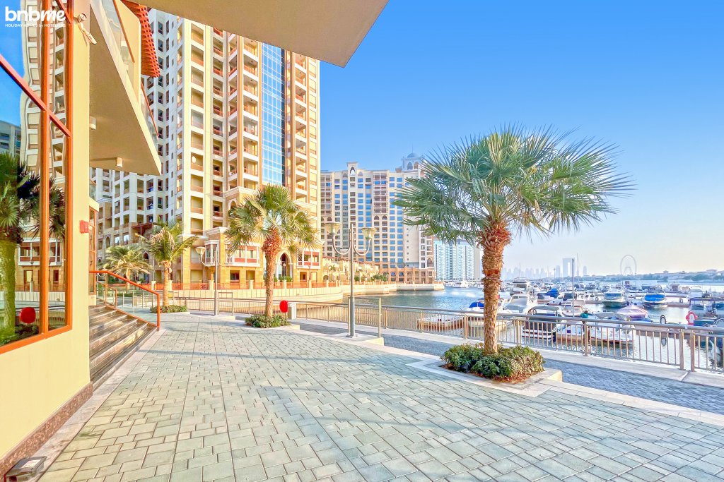 Дубай: Апартаменты bnbmehomes | Studio in Palm near Mall | Sea View-205